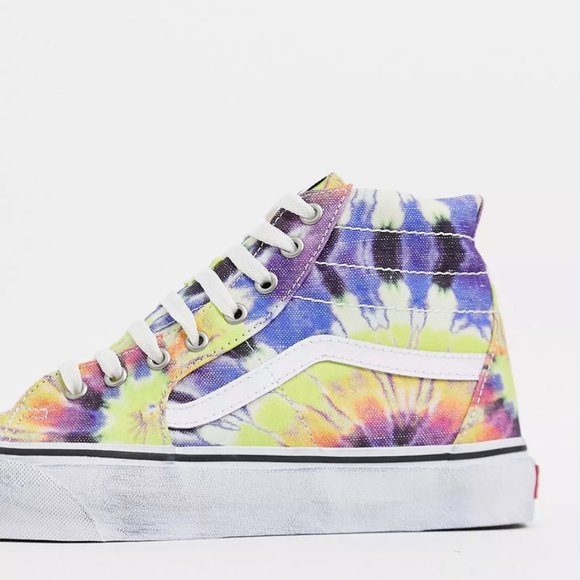 NEW VANS SK8-Hi Tapered sneakers in washed tie-dye - Picture 2 of 5